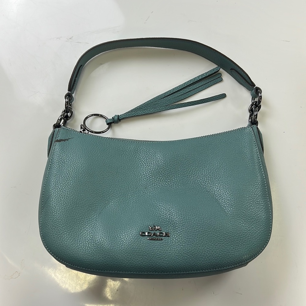 Coach turquoise hobo shoulder bag A4-14